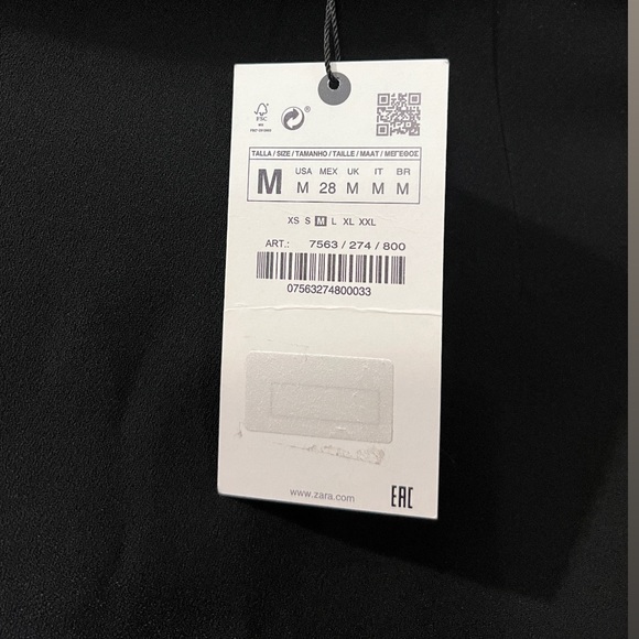 Zara Rhinestone Trim Mini Skirt - Picture 3 of 7